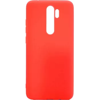 Evelatus Xiaomi Redmi 9 θήκη σιλικόνης Soft Touch κόκκινη
