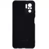 Evelatus Xiaomi Redmi Note 10 / Note 10S Nano Θήκη Σιλικόνης Soft Touch TPU Μαύρη