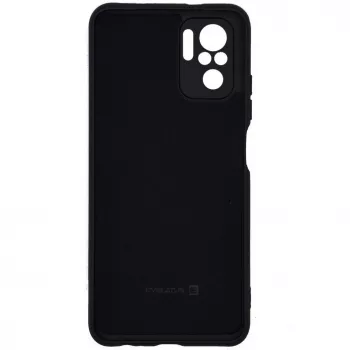 Evelatus Xiaomi Redmi Note 10 / Note 10S Nano Θήκη Σιλικόνης Soft Touch TPU Μαύρη