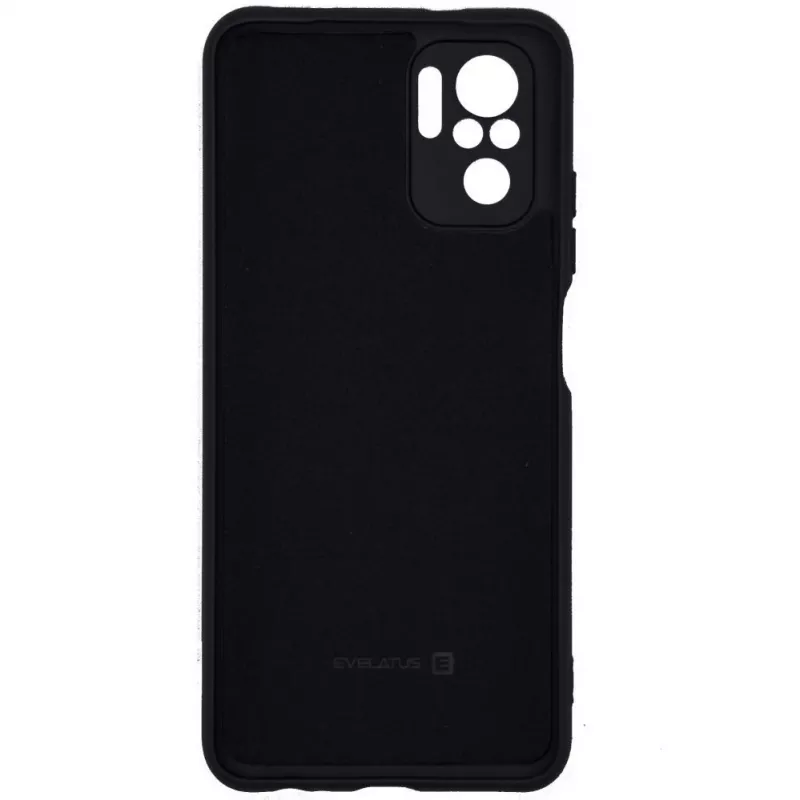 Evelatus Xiaomi Redmi Note 10 / Note 10S Nano Θήκη Σιλικόνης Soft Touch TPU Μαύρη