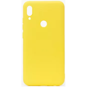 Evelatus Xiaomi Redmi Note 7 Θήκη Σιλικόνης Nano Soft Touch TPU Κίτρινο