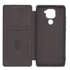 Evelatus Xiaomi Redmi Note 9 Θήκη Βιβλίου Μαύρη