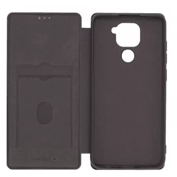 Evelatus Xiaomi Redmi Note 9 Θήκη Βιβλίου Μαύρη
