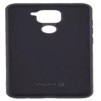 Evelatus Xiaomi Redmi Note 9 Θήκη Σιλικόνης Nano Soft Touch TPU Μαύρο