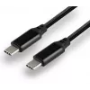 everActive CBB-1PD3 Καλώδιο USB-C σε USB-C 1m PD 60W 3A Μαύρο