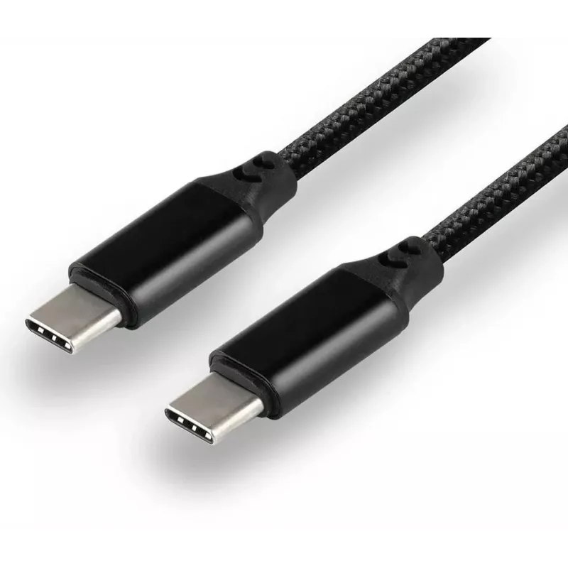 everActive CBB-1PD3 Καλώδιο USB-C σε USB-C 1m PD 60W 3A Μαύρο