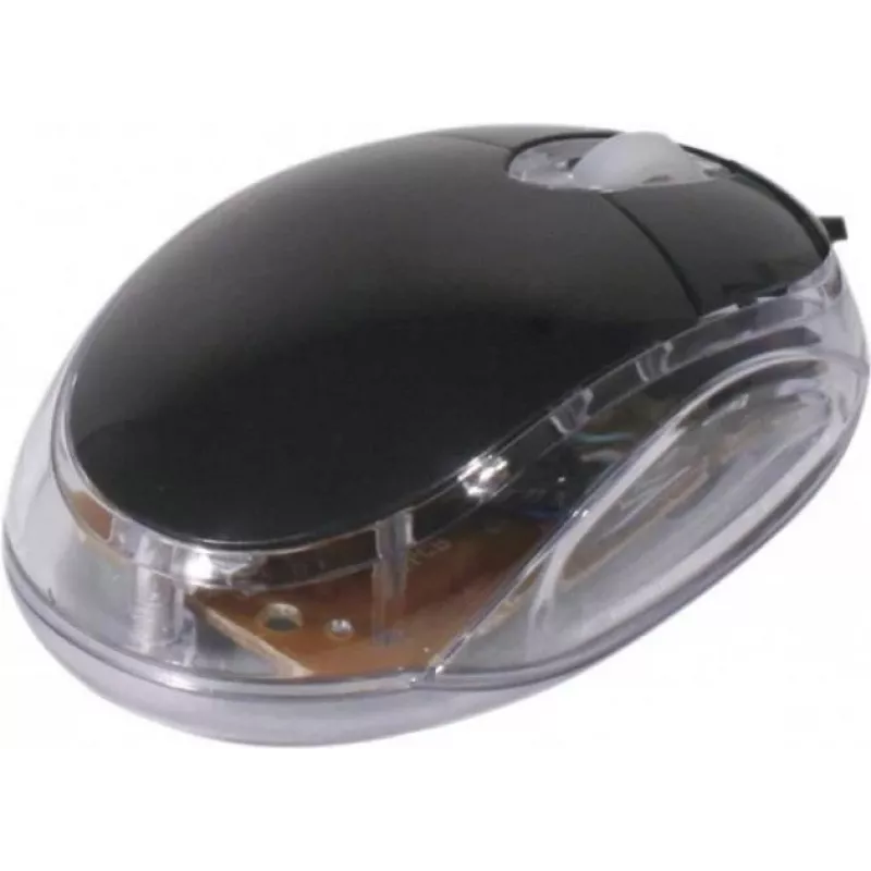 Exertis Connect 320300 Αμφίχειρο οπτικό ποντίκι USB, 800 DPI, μαύρο
