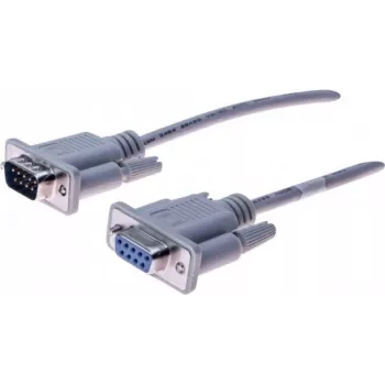 Exertis Connect 580241 Σειριακό καλώδιο Γκρι 5 m D-Sub DB-9