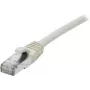 EXERTIS CONNECT Cat 6A S/FTP καλώδιο patch, 0,5m, γκρι, λεπτή ανακούφιση έλξης 858403