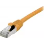 EXERTIS CONNECT Cat 6A S/FTP Patch καλώδιο, 3 m, πορτοκαλί, Slim Bend Protection 858535