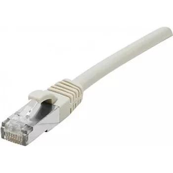 EXERTIS CONNECT Cat. 6A U/UTP Καλώδιο Patch Χαλκού, Γκρι, 10 m, PoE++ Ready με Προστασία Γλωττίδας 859455