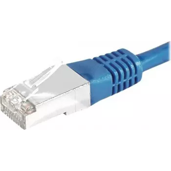 EXERTIS CONNECT Cat6 S/FTP PiMF καλώδιο patch, μπλε, 0,7 m, λεπτό Snagless-Boot 856841