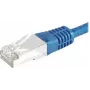 EXERTIS CONNECT Cat6 S/FTP PiMF καλώδιο patch, μπλε, 0,7 m, λεπτό Snagless-Boot 856841