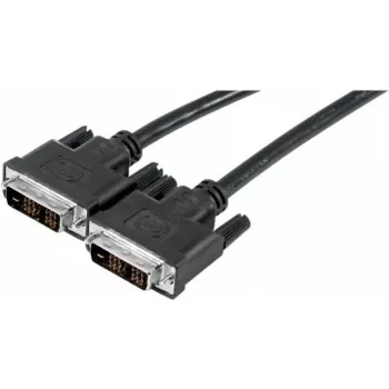 EXERTIS CONNECT Καλώδιο DVI-D Single Link 5m, 18+1 Pin, επιχρυσωμένο, διπλά θωρακισμένο, μαύρο 127485