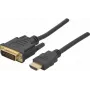 Exertis Connect καλώδιο προσαρμογέα βίντεο HDMI σε DVI-D 2m μαύρο 127875