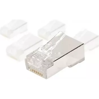 EXERTIS CONNECT Βύσμα RJ45 Cat.6 STP, συσκευασία 10 τεμ. (920580)