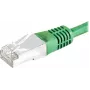 EXERTIS CONNECT S/FTP Cat.6 Καλώδιο patch, PiMF, πράσινο, 20 m, Slim Snagless Boot 856926