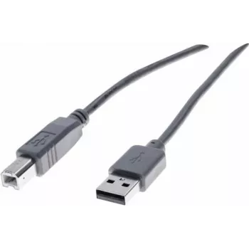 Exertis Connect καλώδιο USB 2.0 A σε B, 60 cm, γκρι 532406