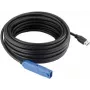 EXSYS EX-1406 USB 3.2 Gen 1 Ενεργό καλώδιο επέκτασης 10m Μαύρο