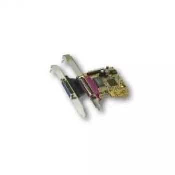 EXSYS EX-44012 Κάρτα PCI Express Dual Parallel Port EPP/ECP, MosChip MCS9901CV, Low Profile