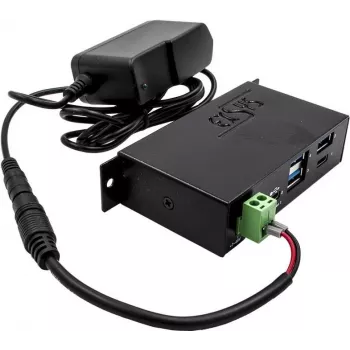 EXSYS EX-K1110 Καλώδιο Ρεύματος Μαύρο 0,18 m 2-πολικό Μπλοκ Ακροδεκτών Βίδας