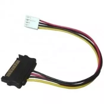EXSYS EX-K41910 καλώδιο προσαρμογέα τροφοδοσίας Floppy σε SATA 0,4m μαύρο