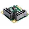 EXSYS Mini PCIe SATA III Ελεγκτής, 2-Port, 6Gbps, ASM1061, Full-Height EX-48080-2