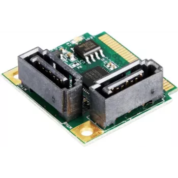 EXSYS Mini PCIe SATA III Ελεγκτής, 2-Port, 6Gbps, ASM1061, Full-Height EX-48080-2