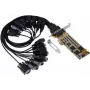 EXSYS PCIe 16-Port RS-232 Κάρτα σειριακή με chipset SystemBase, 921,6 Kbps, 15KV ESD, Low Profile EX-44316-2