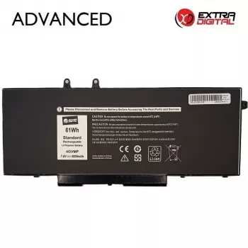 Extra Digital Advanced NB441921 Μπαταρία Αντικατάστασης για Dell 4GVMP (8000mAh, 11,4V, 6 Κελιά, Li-ion)