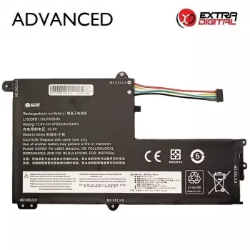 Extra Digital Advanced NB483075 Μπαταρία laptop αντικατάστασης για Lenovo L15C3PB1 – 4750mAh, 11.4V, 3 κυψελών