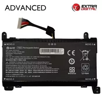 Extra Digital Advanced Μπαταρία αντικατάστασης για HP FM08 (NB462599) – 5200mAh, 14.4V, 8-κύτταρα, 16-Pin, Μαύρο
