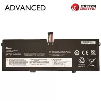 EXTRA DIGITAL Advanced Ανταλλακτική μπαταρία laptop για Lenovo L17C4PH1 (7600mAh, 15.36V, 8-κύτταρα)
