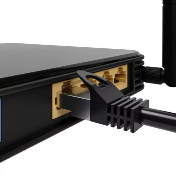 Extralink Cat.5e FTP καλώδιο δικτύου LAN Patch 10m, χαλκός συνεστραμμένο ζεύγος