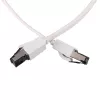 EXTRALINK Cat.8 U/FTP Επίπεδο καλώδιο patch 5m 40Gbps Λευκό