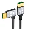 EXTRALINK Καλώδιο HDMI 2.1 8K HDR 2M με αριστερή γωνία
