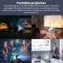 Extralink Smart Life Smart Projector ESP-Mini-V2BL, 200 ANSI, 720p, Αυτόματη Διόρθωση Keystone, Android 11
