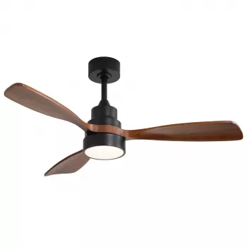 Extralink Walnut Dark 48 Smart WiFi Ανεμιστήρας οροφής, Dark Walnut, 122 cm, Έλεγχος μέσω App