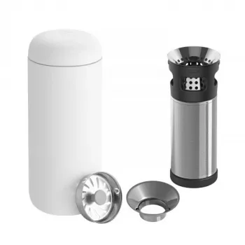 Fellow Carter Move Mug 473 ml Ματ λευκό με Carter Infuser