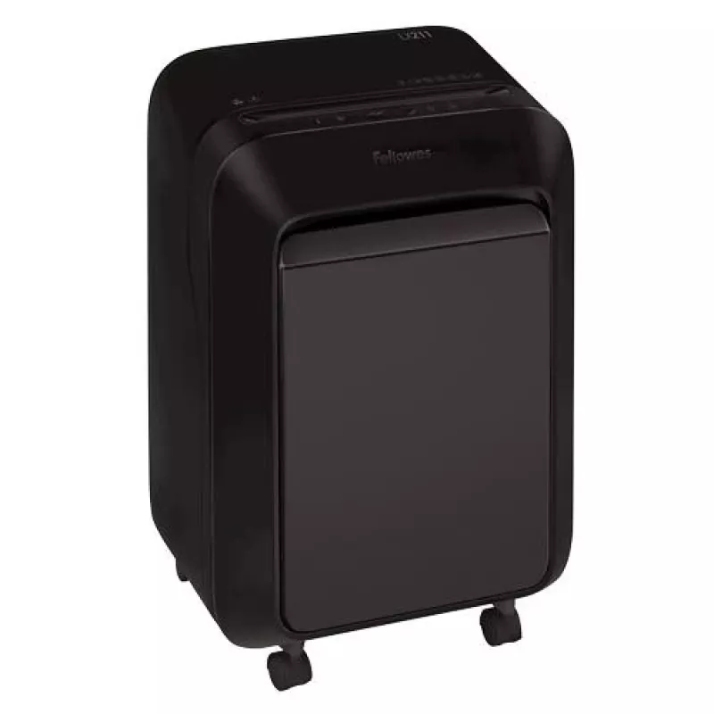Fellowes Powershred LX211 Micro-Cut Καταστροφέας Εγγράφων, Μαύρο, 15 φύλλα, 23 λίτρα