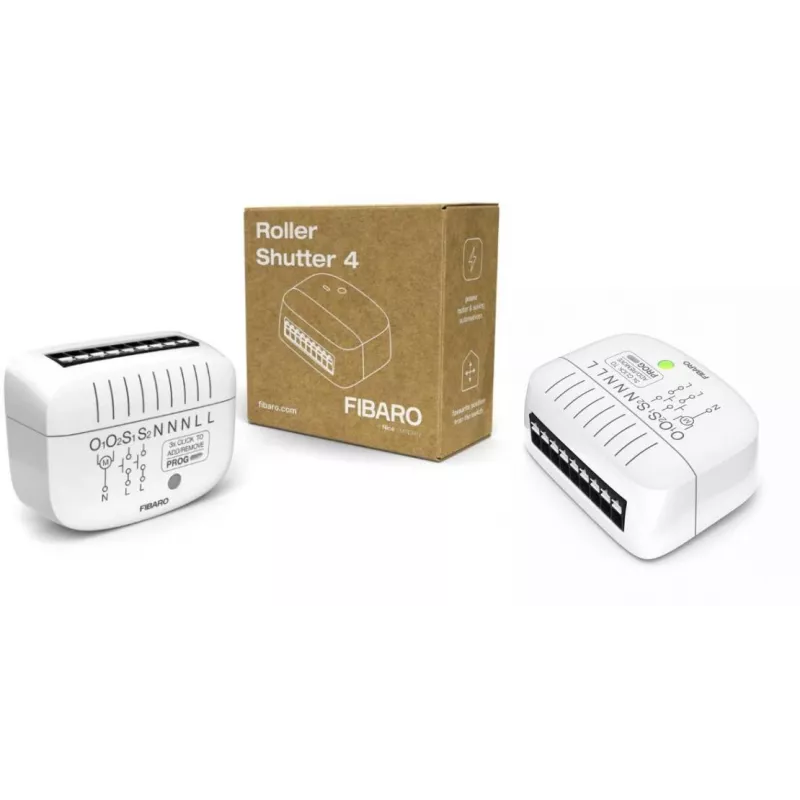 Fibaro FGR-224 Roller Shutter 4 Z-Wave Plus μονάδα ελέγχου περσίδων και ρολών