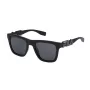 FILA SF9416-510U28 Ανδρικά Ορθογώνια Γυαλιά Ηλίου - Μαύρος/Γκρι Σκελετός - Γκρι Πολυανθρακικοί Φακοί - Προστασία UV400