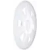 Fischer 4283 Πλάκα συγκράτησης μόνωσης HK 36 για μαλακά μονωτικά, πολυαμίδιο, λευκό, 100 τεμ.