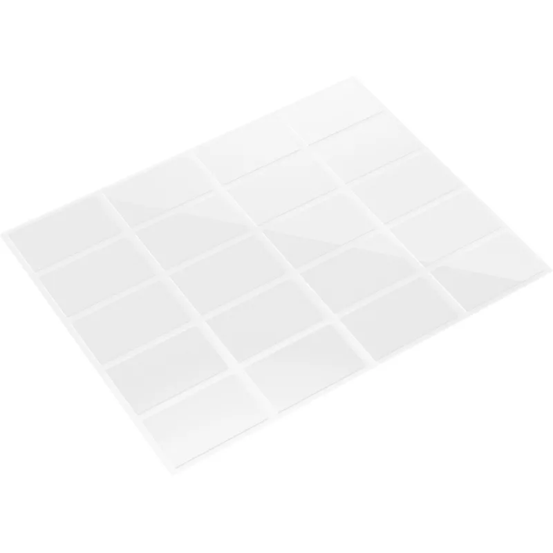 FISCHER GOW λωρίδες συναρμολόγησης 20 τεμ., λευκό, 22 x 36 mm, αυτοκόλλητες