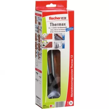 FISCHER Thermax 12/110 M12 σύστημα τοποθέτησης απόστασης, 2 τεμ.