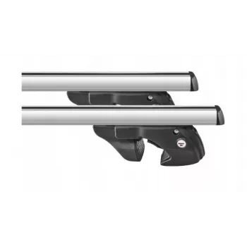 Fischer Topline ανοιχτές μπάρες οροφής 120 cm ασημί