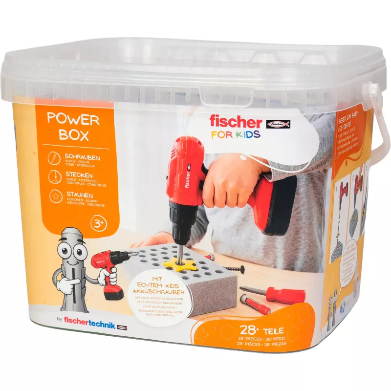 fischertechnik fischer for kids Power-Box σετ κατασκευής, 3+ ετών