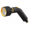 FISKARS πολλαπλό πιστόλι ψεκασμού 3 τύπων δέσμης ακροφύσιο ποτίσματος με SoftGrip™, Μαύρο/Πορτοκαλί