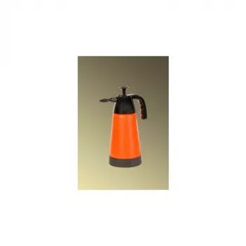 FISKARS ψεκαστήρας πίεσης 1,8 l χειροκίνητος ψεκαστήρας κήπου με ρυθμιζόμενο ακροφύσιο, δεξαμενή HDPE, εργονομική λαβή, μαύρο/πορτοκαλί