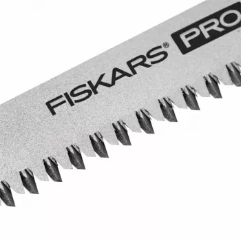Fiskars Pro Compact Πριόνι χειρός αναδιπλούμενο, λεπίδα 160 mm, δύο λεπίδες, λαβή SoftGrip, κλείδωμα ασφαλείας